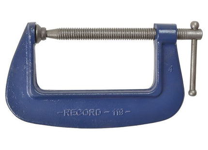 Irwin® Record® 119 Medium-Duty Forged G-Clamp 100mm (4in) IRWIN® Record® - RockBottom Northampton