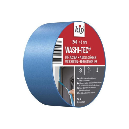 Kip® 246 Premium Outdoor WASHI-TEC® Masking Tape 48mm x 50m KIP® - RockBottom Northampton