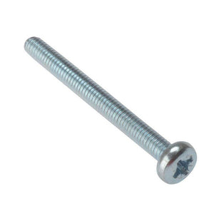 Forgefix Machine Screw Pozi Compatible Pan Head ZP M5 x 30mm Bag 25 ForgeFix - RockBottom Northampton