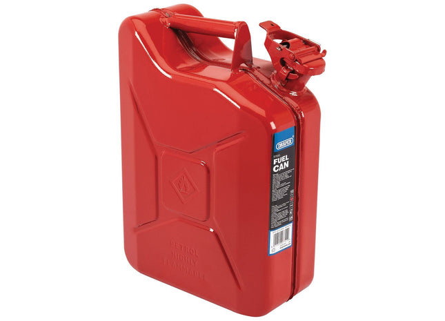 Draper Steel Fuel Can, 10L, Red 07741 Draper - Town Tools 