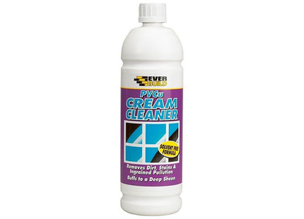 Everbuild Sika PVCu Cream Cleaner 1L Everbuild Sika - RockBottom Northamptin