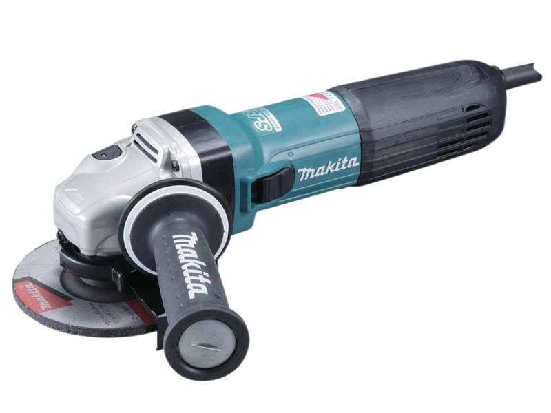 Makita GA5041CT01 AVT 125mm Angle Grinder 1400W 110V Makita - RockBottom Northampton 