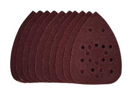 Draper Detail Sanding Sheets with Hook and Loop, 140mm, 40 Grit, SSD3 (Pack of 1 Draper - Town Tools 