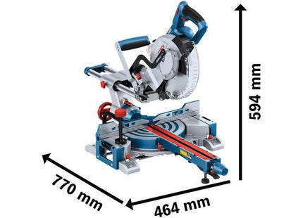 Bosch GCM 18V-216 D Professional BITURBO Mitre Saw 18V Bare Unit Bosch - RockBottom Northampton