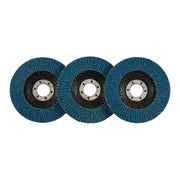 Draper Zirconium Oxide Flap Discs, 115 x 22.23mm, 40 Grit (Pack of 10) 84096 Draper - Town Tools 