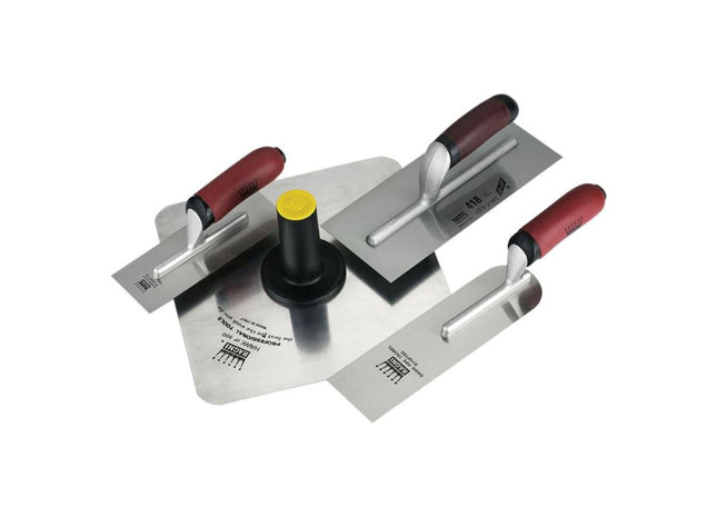 Ragni RP1027 Plasterer's Trowel & Hawk 4 Piece Ragni - RockBottom Nothampton