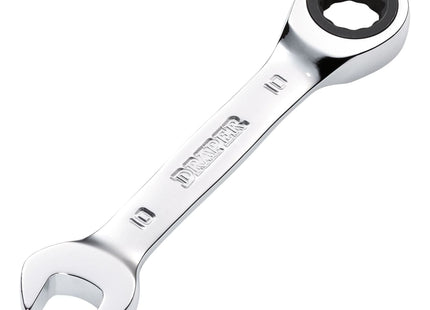 Draper Draper HI-TORQ Metric Stubby Ratchet Combination Spanner, 10mm Draper - Town Tools