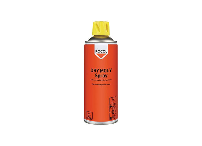 Rocol DRY MOLY Spray 400ml ROCOL - RockBottom Nothampton