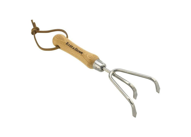 Kent & Stowe Stainless Steel Hand 3-Prong Cultivator, FSC® Kent & Stowe - RockBottom Northampton