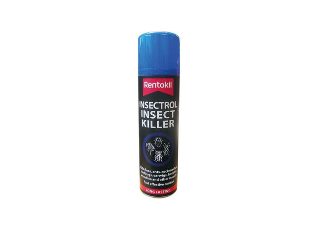Rentokil Insectrol - Insect Killer Spray Aerosol 250ml Rentokil - RockBottom Nothampton