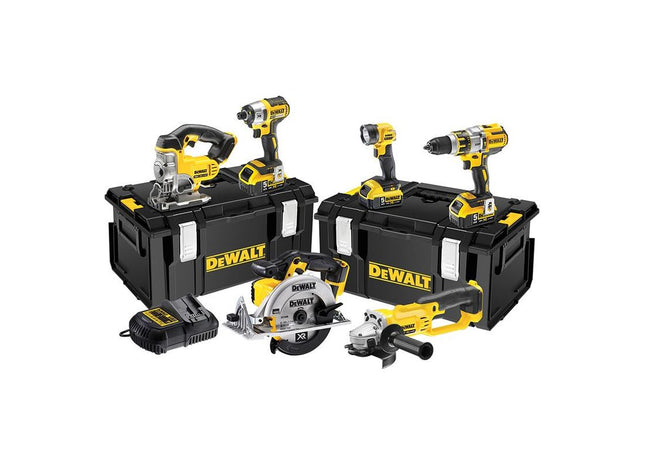 Dewalt Power Tools DCK694P3 Brushless 3 Speed 6 Piece Kit 18V 3 x 5.0Ah Li-ion DeWALT Power Tools - RockBottom Northampton
