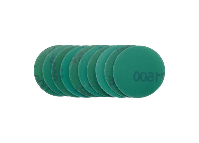 Draper Wet and Dry Sanding Discs with Hook and Loop, 50mm, 1500 Grit (Pack of 10 Draper - Town Tools 