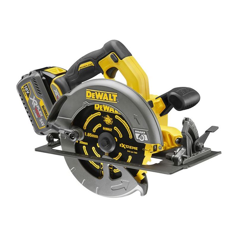 Dewalt Power Tools DCS575T2 FlexVolt XR Circular Saw 190mm 54V 2 x 2.0Ah Li-ion DeWALT Power Tools - RockBottom Northampton