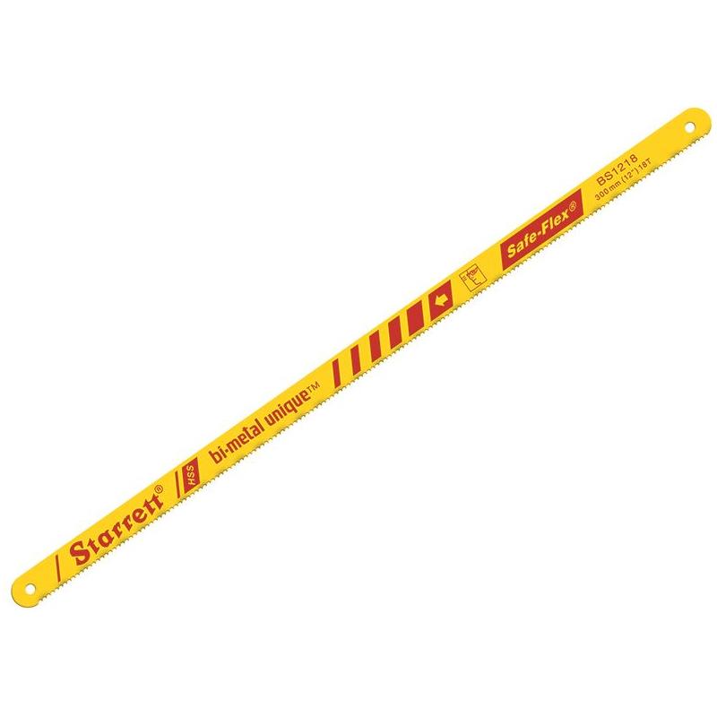 Starrett Bi-Metal Unique Safe-Flex Hacksaw Blades 300mm (12in) x 32tpi Box 50 Starrett - RockBottom Nothampton