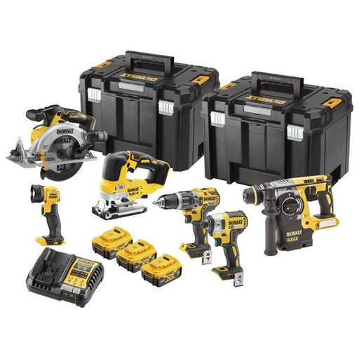 Dewalt Power Tools DCK690P3T XR Brushless 6 Piece Kit 18V 3 x 5.0Ah Li-ion DeWALT Power Tools - RockBottom Northampton