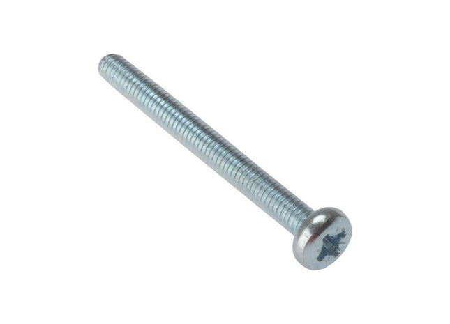 Forgefix Machine Screw Pozi Compatible Pan Head ZP M5 x 20mm Bag 25 ForgeFix - RockBottom Northampton