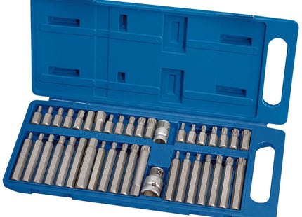 Draper TX-STAR Hex. & Spline Mechanic's Bit Set, 3/8, 1/2" Sq. Dr. (40 Piece) Draper - Town Tools 