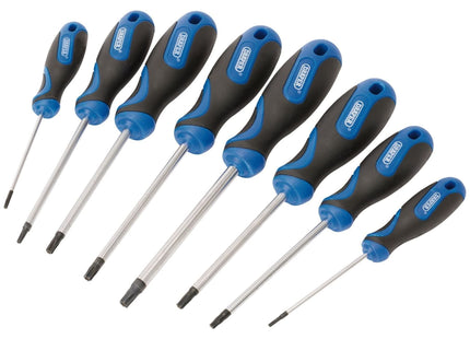 Draper TX-STAR and Draper TX-STAR Security Soft Grip Screwdriver Set (8 Piece) Draper - Town Tools 
