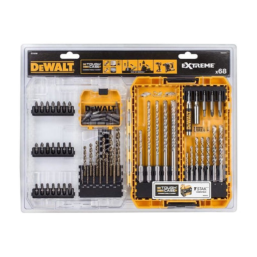 Dewalt Power Tools DT70760 Mixed Drill & Bit Set, 68 Piece DeWALT Power Tools - RockBottom Northampton