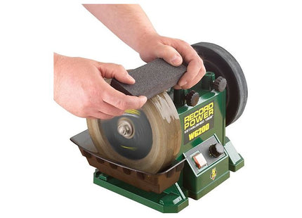 Record Power WG200 200mm (8in) Whetstone Grinder 160W 240V Record Power - RockBottom Nothampton
