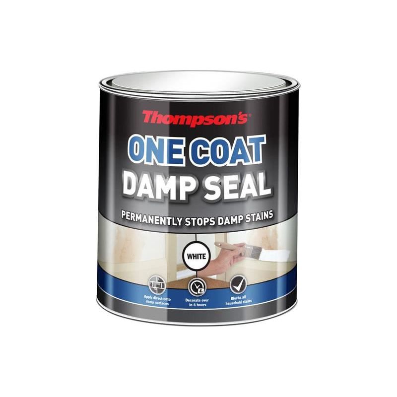 Ronseal Thompson's One Coat Stain Block Damp Seal 750ml Ronseal - RockBottom Nothampton