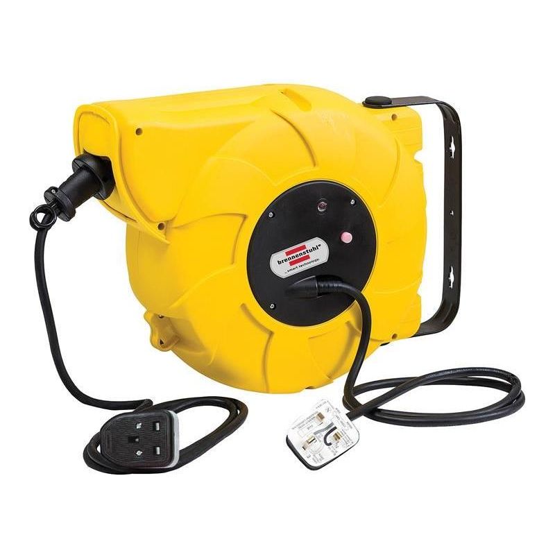 Brennenstuhl Auto Cable Reel 240V 13A 1-Socket 16+2m Brennenstuhl - RockBottom Northampton