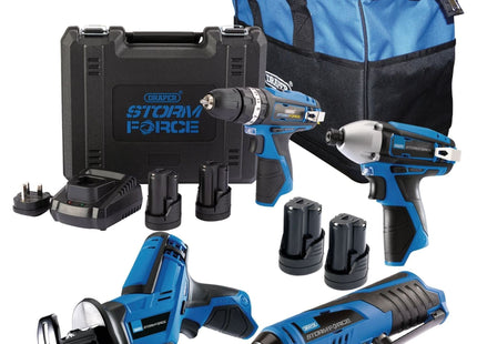 Draper Storm Force 10.8V Power Interchange Kit (10 Piece) 91032 Draper - Town Tools 