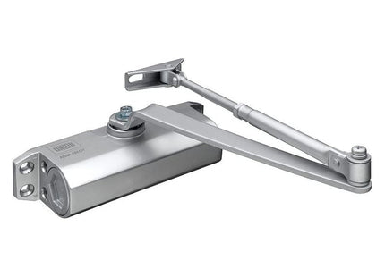 Union CE3F Fixed Size 3 Rack & Pinion Door Closer Silver UNION - RockBottom Northampton