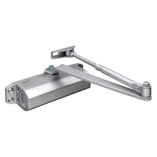 Union CE3F Fixed Size 3 Rack & Pinion Door Closer Silver UNION - RockBottom Northampton