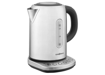 Link2Home Stainless Steel Smart Kettle 1.7L 3000W Link2Home - RockBottom Northampton