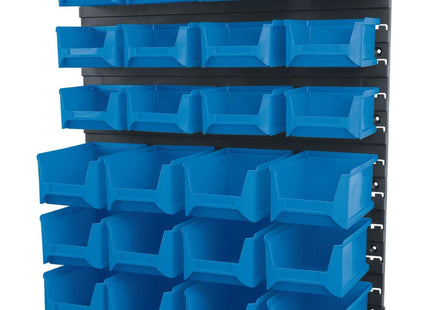 Draper 24 Bin Wall Storage Unit, Small/Medium Bins 06798 Draper - Town Tools 