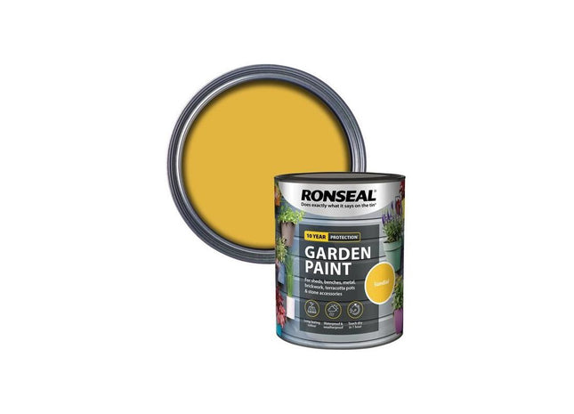 Ronseal Garden Paint Sundial 750ml Ronseal - RockBottom Nothampton