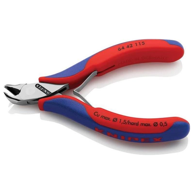 Knipex Electronics Diagonal End Cutting Nippers Short Head 115mm Knipex - RockBottom Northampton