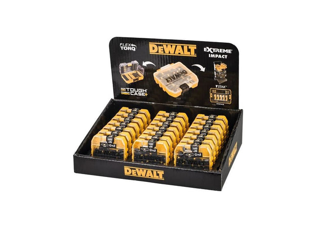 Dewalt Power Tools Impact Torsion Bits PZ2 25mm Tic Tac Display 21 x Packs of 25 DeWALT Power Tools - RockBottom Northampton