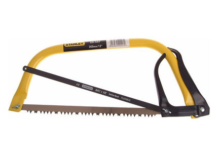 Stanley® Hand Tools Hack Bowsaw 300mm (12in) Plus Extra Hacksaw Blade STANLEY® Hand Tools - RockBottom Nothampton