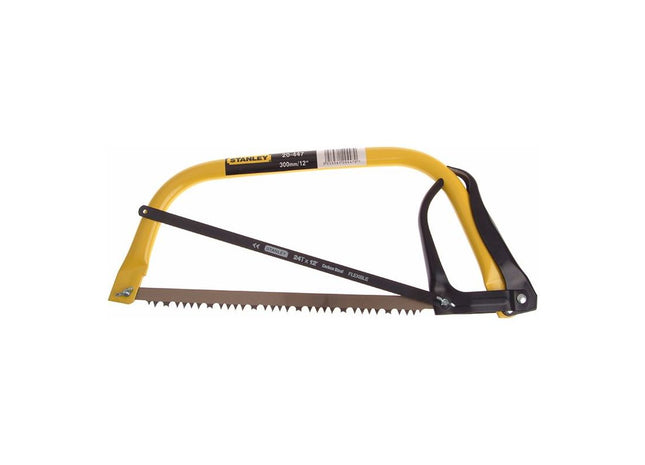 Stanley® Hand Tools Hack Bowsaw 300mm (12in) Plus Extra Hacksaw Blade STANLEY® Hand Tools - RockBottom Nothampton