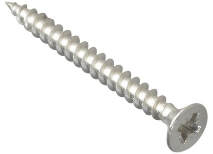 Forgefix Multi-Purpose Pozi Compatible Screw CSK ST S/Steel 4.0 x 40mm Box 200 ForgeFix - RockBottom Northampton