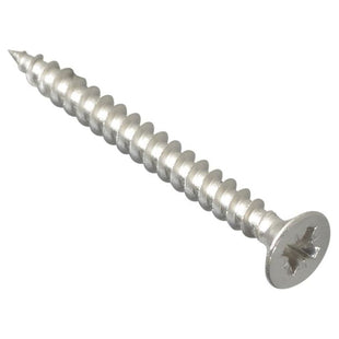 Forgefix Multi-Purpose Pozi Compatible Screw CSK ST S/Steel 4.0 x 40mm Box 200 ForgeFix - RockBottom Northampton