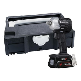 Panasonic EY75A8PN2G 1/2in Impact Wrench & Systainer Case 18V 2 x 3.0Ah Li-ion Panasonic - RockBottom Nothampton