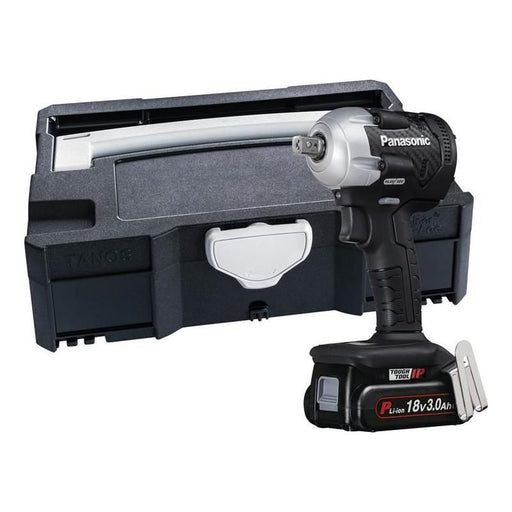 Panasonic EY75A8PN2G 1/2in Impact Wrench & Systainer Case 18V 2 x 3.0Ah Li-ion Panasonic - RockBottom Nothampton