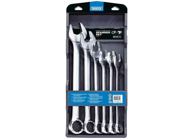 Draper HI-TORQ Metric Combination Spanner Set (6 Piece) 26695 Draper - Town Tools 