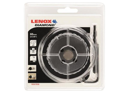 Lenox DIAMOND™ Holesaw 60mm LENOX - RockBottom Northampton