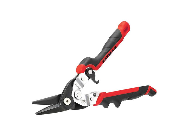 Stanley® Hand Tools FatMax® Red Ergo Aviation Snips Left Cut 250mm (10in) STANLEY® Hand Tools - RockBottom Nothampton