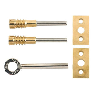 Yale Locks 8013 Dual Screw Window Lock Brass Finish Pack of 2 Yale Locks - RockBottom Northampton