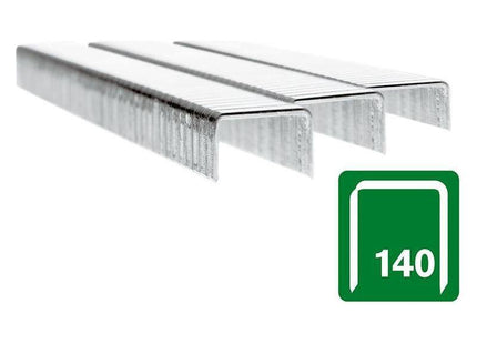 Rapid 140/10 10mm Galvanised Staples (Box 5000) Rapid - RockBottom Nothampton