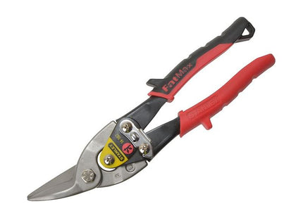 Stanley® Hand Tools Red Aviation Snips Left Cut 250mm (10in) STANLEY® Hand Tools - RockBottom Nothampton