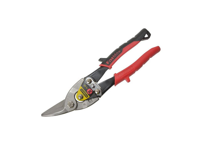 Stanley® Hand Tools Red Aviation Snips Left Cut 250mm (10in) STANLEY® Hand Tools - RockBottom Nothampton