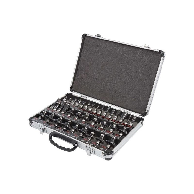 Trend SET/SS35X1/2TC TCT Router Cutter Set, 35 Piece Trend - RockBottom Northampton
