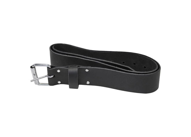 Faithfull Heavy-Duty Leather Belt Black Faithfull - RockBottom Northampton