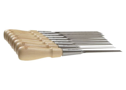 Stanley® Hand Tools Sweetheart Socket Chisel Set, 8 Piece: 3 6 8 12 15 18 25 & 32mm STANLEY® Hand Tools - RockBottom Nothampton